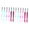 HONMEET 12pcs Folding Eyelash Combs and Brow Brushes for Precise Eyelash Separation and Eyebrow Grooming Random Colors Easy to Clean Compact Design for Travel Use view 1