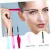PLAFOPE 12pcs Folding Eyelash Brow Comb Ergonomic Design for Easy Gripping for Eyelash Separation and Makeup Application Random Colors view 3
