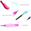 PLAFOPE 12pcs Folding Eyelash Brow Comb Ergonomic Design for Easy Gripping for Eyelash Separation and Makeup Application Random Colors view 4