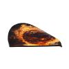 DLXW Basketball on fire and Water Flame Splashing Microfiber Hair Towel Wet Hair Bandana Dry Hair Wrapped Towel Anti-frizz Quick Drying Suitable for All Hairstyles view 1