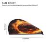 DLXW Basketball on fire and Water Flame Splashing Microfiber Hair Towel Wet Hair Bandana Dry Hair Wrapped Towel Anti-frizz Quick Drying Suitable for All Hairstyles view 4
