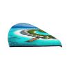 DLXW Maldives Scenery Microfiber Hair Towel Wet Hair Bandana Dry Hair Wrapped Towel Anti-frizz Quick Drying Suitable for All Hairstyles view 1