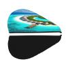 DLXW Maldives Scenery Microfiber Hair Towel Wet Hair Bandana Dry Hair Wrapped Towel Anti-frizz Quick Drying Suitable for All Hairstyles view 2