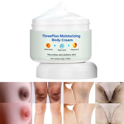 BEROZA Crema para Aclarar las Axilas y Partes Intimas,Cremas Para Las Manchas de La Corporales, Para Piel Entrepierna, Manchas Codos, Piernas Zonas, ntimas Cara Axilas, Rodillas Cuello 50G
