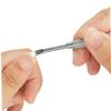 ADOCARN 3pcs Stainless Steel Double-ended Dead Skin Pusher Nail Cleaning Stick Ergonomic Cuticle Exfoliating Tool for Nail Art and Manicure and Easy to Use for Professionals and Personal view 2