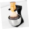 Deluxe Multifunctional Shaver Organizer Shaving Brush and Stand Set Shaving Tools view 4
