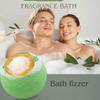 KASTU Green Tea Coarse Salt Bath Bombs Balls,4-Pack Gift Set,Moisturizing Dry Skin,Fizzy Spa,Relaxation,Self Care,Relaxing,Bubble Bath Bomb Idea for Men Women view 2