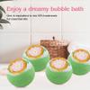 KASTU Green Tea Coarse Salt Bath Bombs Balls,4-Pack Gift Set,Moisturizing Dry Skin,Fizzy Spa,Relaxation,Self Care,Relaxing,Bubble Bath Bomb Idea for Men Women view 3