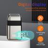 Men's Shaver, Shaving Machine Electric Shaver Hair Rechargeable Facial Beard Foil Razor for Men Bald Head Shaving for Men Machine Barber(Gold) view 2