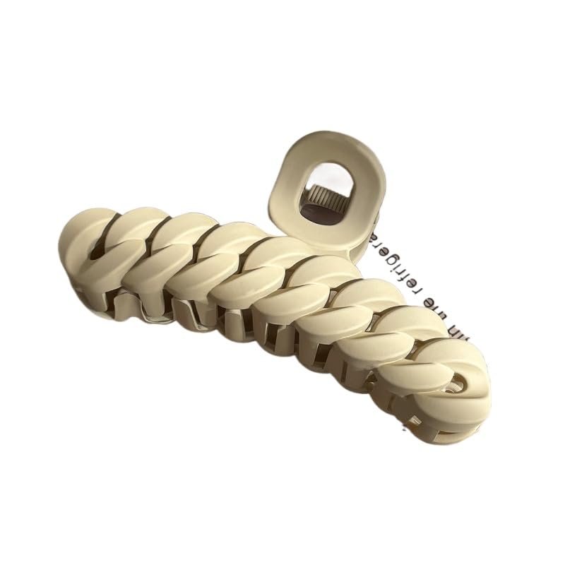Accessories Headwear Styling Tools for Party Wedding,Hair Barrette Clamps for Thick Thin Hair, Fashion Hair (2#khaki 11cm)