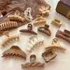 Accessories Headwear Styling Tools for Party Wedding,Hair Barrette Clamps for Thick Thin Hair, Fashion Hair (2#khaki 11cm) view 3