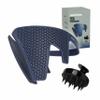 Men's Side Hair Flattener with Scalp Massager - Patented 3-Minute Down Perm Presser with Color-Changing Heat Indicator Technology and Ventilated Design for Fast/Easy Grooming view 1