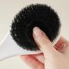 Back Bath Brush, Curved Long Handle Shower Brush, Long Handle Back Smear Brush, Bamboo Charcoal bristles are Used to Clean and exfoliate The Body and Maintain The Skin, (Black 2-Piece) view 4