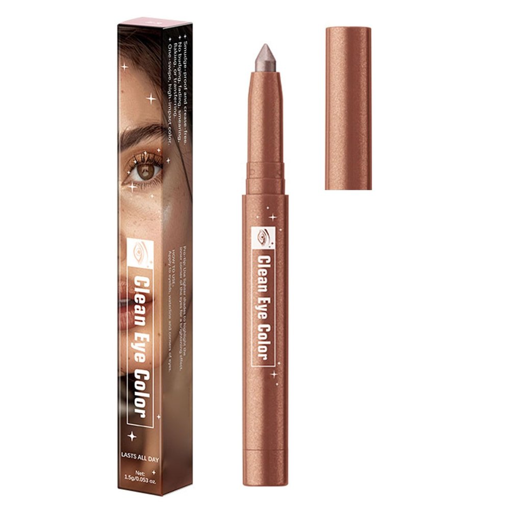 Contouring And Highlight Eyeshadow Stick Creamy Bronze Eyeshadow Makeup Pencil Water Makeup Pen