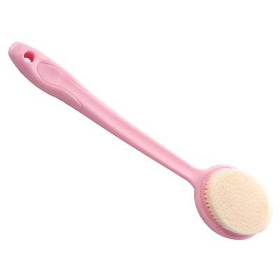 ASAKKURA Long Handle Back Scrubber Body Brush for Exfoliating Bath Brush Soft Bristles Long Back Scrubber for Shower Bath Accessory for Cleaning