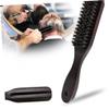 BELLIFFY Men's Beard Comb Handle Portable Bristle Hairdressing Tool for Beard Cleaning and Styling for Bearded Men view 4