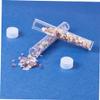 100pcs Clear Tube Bottles with Screw Caps Ideal for Bath Salts Glitter and Cosmetic Samples Versatile Plastic Bottles for Crafting and Storage view 2