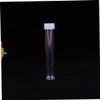 100pcs Clear Tube Bottles with Screw Caps Ideal for Bath Salts Glitter and Cosmetic Samples Versatile Plastic Bottles for Crafting and Storage view 4