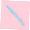MUSISALY 30pcs Portable Stainless Steel Eyebrow Razors Protective Cover for Women Simple Facial Trimmers for Makeup and Grooming view 4