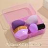1 Pieces Foundation Brushes,3 Pieces Set of Makeup Sponges Foundation Beauty Sponge Blending Wet and Dry Make Up Applicator Cosmetic Concealer Face Brush Eyes Sticks Powder Puff With Handle (purple) view 4