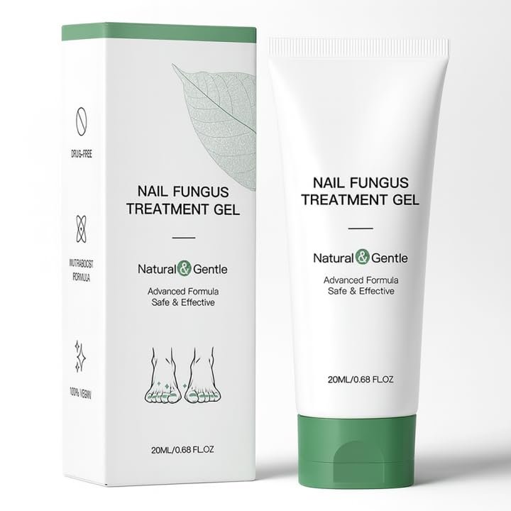 Natural Nail Fungus Treatment Gel - Fungus Cream, Multi-Purpose Nail Repair