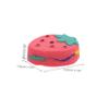 FOYTOKI Lovely Strawberry Bath Multi-Function Foaming Bath Accessory for Women Natural Essential Oils for Relaxation Moisturizing Relief Valentine Day view 2