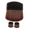 AUTSUPPL 3pcs Mini Blush Brush Soft Bristle Half Makeup Brushes for Liquid and Powder Foundation Compact Cosmetic Tool for Effortless Application Facial Cheeks view 1