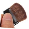 AUTSUPPL 3pcs Mini Blush Brush Soft Bristle Half Makeup Brushes for Liquid and Powder Foundation Compact Cosmetic Tool for Effortless Application Facial Cheeks view 4