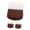 AUTSUPPL 3pcs Mini Flat Powder Makeup Brush Half Short Handle Cosmetic Tool for Liquid Powder Foundation Portable Makeup Brushes for Women Girls for Daily Use Travel view 1