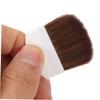 AUTSUPPL 3pcs Mini Flat Powder Makeup Brush Half Short Handle Cosmetic Tool for Liquid Powder Foundation Portable Makeup Brushes for Women Girls for Daily Use Travel view 4