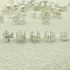 100pcs Silver Hair Jewelry, Loc Jewelry for Hair Braids, Dreadlocks Hair Cuffs Adjustable Silver Hair Rings Accessories for Women Girls view 3