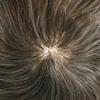 Toupee for Men's Hair Replacement System - Full Injected PU Durable Skin Wig - Soft Human Hair Piece - Grey 7"x10" #520 Light-Med Brown+20% Gray-120% Medium Light to Medium view 4