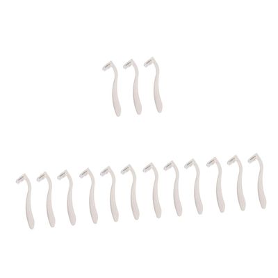 MUSISALY 15pcs Portable Body Hair Trimmer for Women Underarm and Bikini Shaver Blades for Safe and Comfortable Shaving for Legs Arms and Private Areas