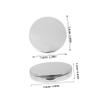 LALADEFIEE Makeup Powder Box Leakproof Design 2pcs Cosmetics Powder Case Reusable for Travel Office School Daily Use view 2