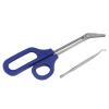 Toenail Scissors, Ergonomic Toe Nail Clippers Ingrown Toenail File Long Handled Toenail Scissors Nail Scissors Curved for Elderly Pregnant Woman (L) view 2