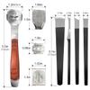 36 Pcs Callus Shaver for Feet Set, Foot Callus Shaver, (1 Stainless Foot File &1 Foot File Heads & 4 Pedicure Knife & 30 Replacement Slices Blades) view 3