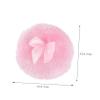 MUSISALY 6pcs Plush Powder Puff for Talcum and Prickly Heat and Safe for Delicate Bowknot Design for Body Use view 4