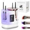 3 IN 1 Electric Makeup Brush Cleaner,Automatic Makeup Brush Cleaner with Makeup Brush Dryer,Portable USB Deep Cleaning for All Size Beauty Makeup Brush Set,Blush Brush,Sponges view 1