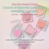 ETUDE Heart Pop Duo Blush, Sweet Beige Pink Cheek Colors, Natural Radiance & Glossy Finish, Layering Formula, Compact 0.2 oz  Lovely Frappe view 2