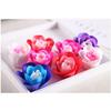 1PACK Floral Scented Bath Rose Flower Petals Shaped Plant Rose Sweet Gift Set for Mother's Day Blue view 3