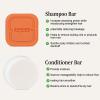 Argan Oil Shampoo and Conditioner Bar Set - Boost Hair Growth, Repair & Hydrate, Citrus Orange Scent, Sulfate-Free, 2 Bars for Curly Dry Hair view 2