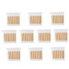 Cotton Stick Double Ended Cotton Swab Wooden Cotton Buds for Make Up Travel Ears Cleaning Pets 1000PCS view 1