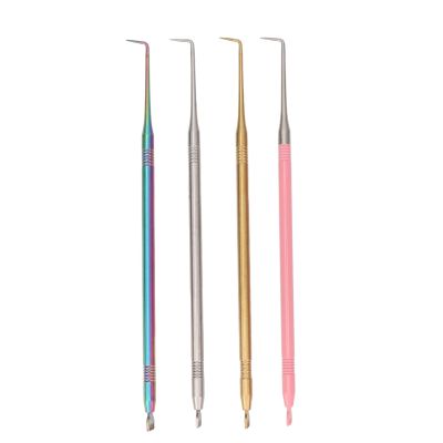 4 Pcs Eyelash Lift Perm Tool, Eyelash Tint Rods Kit, Lash Separator Tint Tool, with Separation Comb, for Eyebrow Tinting Curling, Lash Separating, Lash Perming Brush