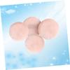 ASAKKURA 4pcs Loose Powder Puff Round Makeup Sponge for Foundation Application Non-fluorescent for Salon Home and Travel Use view 3