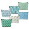 6 PCs Inspirational Tennis Makeup Bag, Accessories Gift Cosmetic Bag, Player Graduation Birthday Gifts for Women & Girls Tennis Lovers view 1