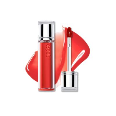 Espoir Couture Lip Tint Glaze #16 Marmalade | Volumizing Lip Stain with Juicy Texture, Long-Lasting & Vibrant Colors, Moisturizing & Hydrating, Glossy Formula, Vegan, Korean Makeup, 0.14 oz