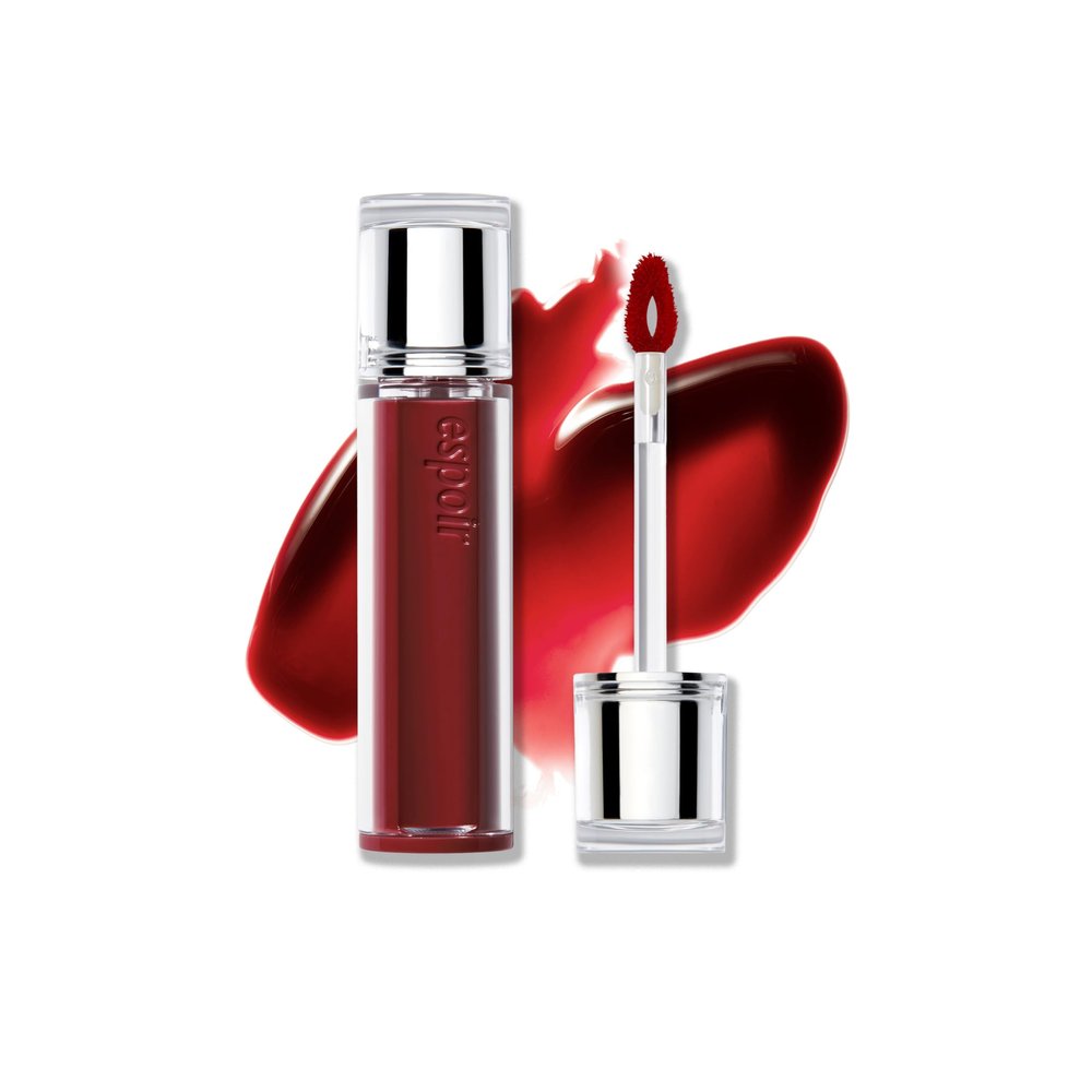 Espoir Couture Lip Tint Glaze #8 Smoked | Volumizing Lip Stain with Juicy Texture, Long-Lasting & Vibrant Colors, Moisturizing & Hydrating, Glossy Formula, Vegan, Korean Makeup, 0.14 oz