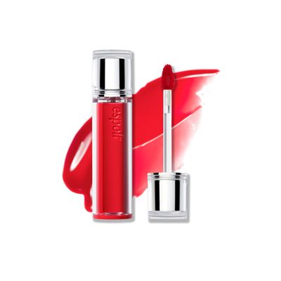 Espoir Couture Lip Tint Glaze #1 Apple Sorbet | Volumizing Lip Stain with Juicy Texture, Long-Lasting & Vibrant Colors, Moisturizing & Hydrating, Glossy Formula, Vegan, Korean Makeup, 0.14 oz