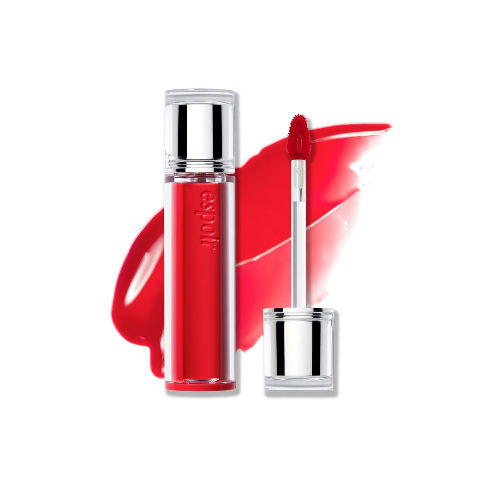 Espoir Couture Lip Tint Glaze #1 Apple Sorbet | Volumizing Lip Stain with Juicy Texture, Long-Lasting & Vibrant Colors, Moisturizing & Hydrating, Glossy Formula, Vegan, Korean Makeup, 0.14 oz