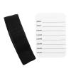 2 PCS Eyelash Display Stand for Grafting, White Acrylic with Straps, Hand-Tied for Salon Use view 1